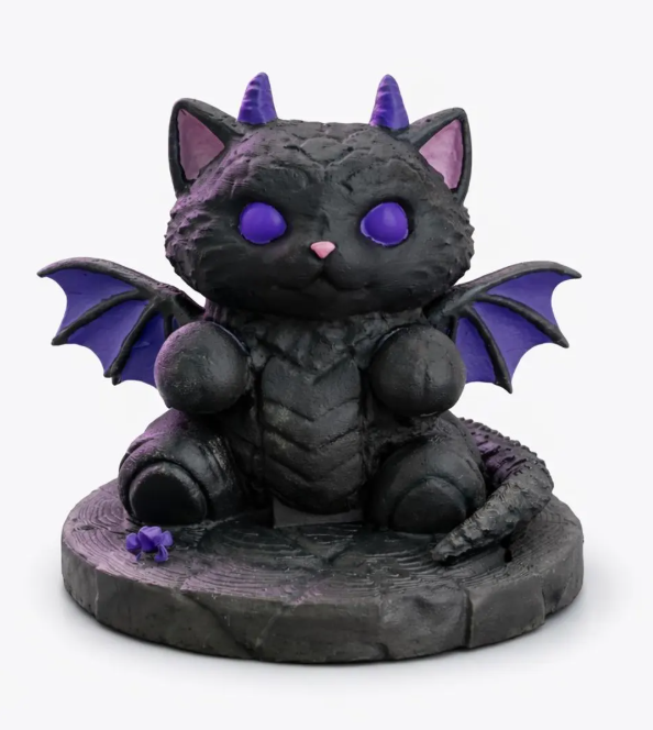 Figurine Chat Dragon