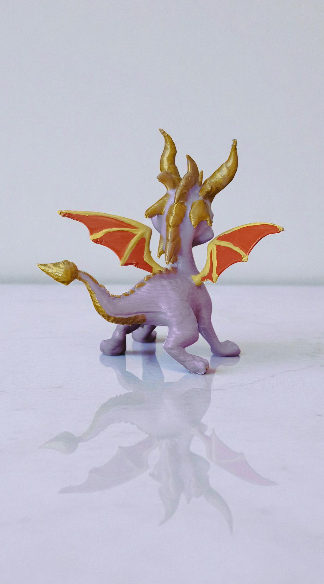 Spyro the dragon figure