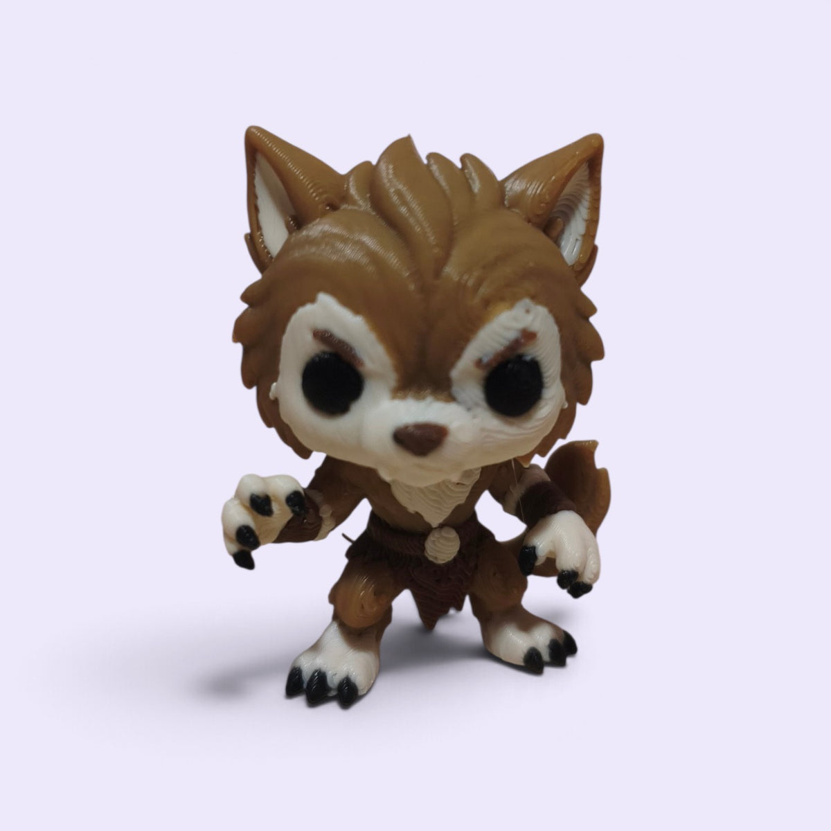 Werewolf keychain